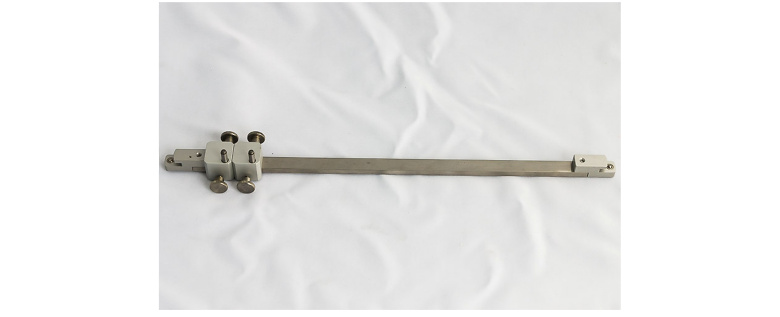 Support rail HR600/2 & /3P with 2 pins